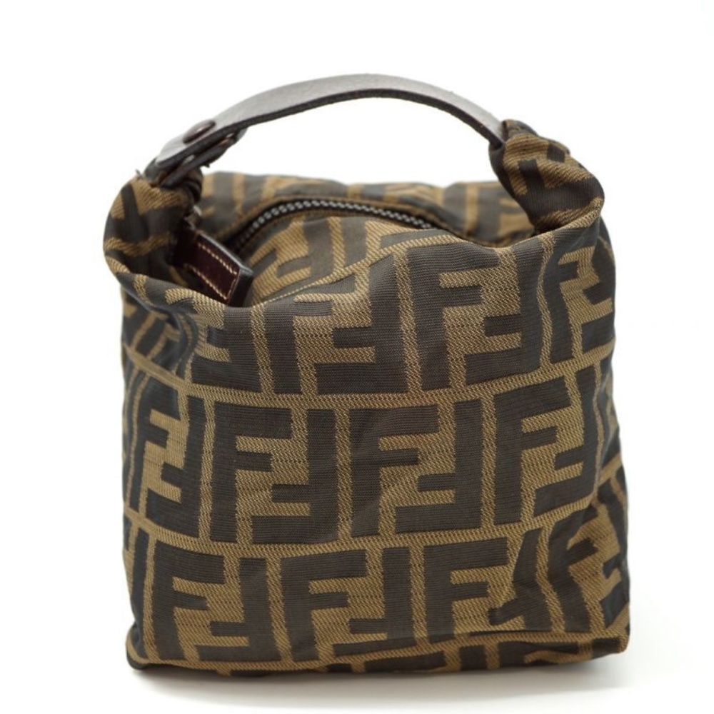Vintage Fendi Zucca Print Pouchette